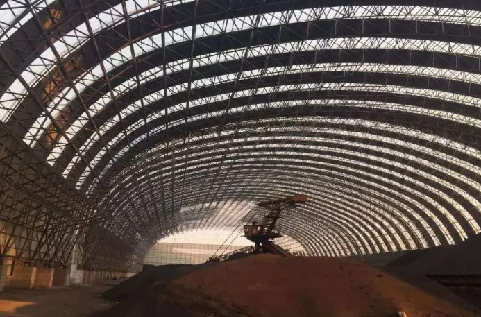 华阴概述原料场封闭技术的特点和类型
